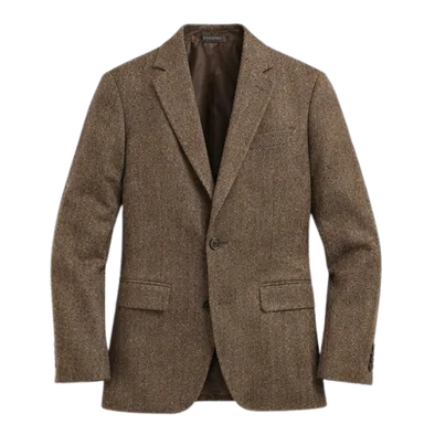 Brown tweed blazer